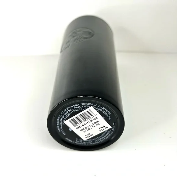 Starbucks 2020 Green Black Gradient 24oz Stainless Steel Metal New - Picture 5 of 8